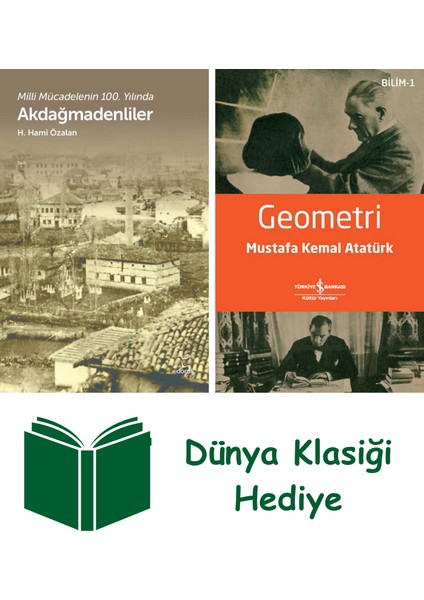 Akdağmadenliler + Geometri + Dünya Klasiği Hediye
