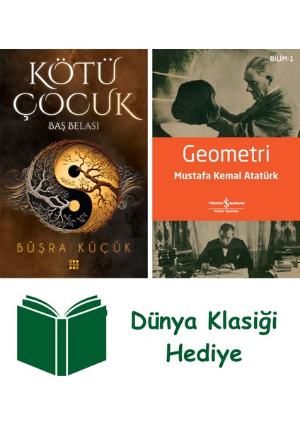 Kötü Çocuk 2 - Baş Belası + Geometri + Dünya Klasiği Hediye