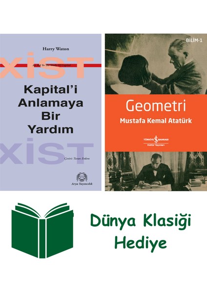 Kapital'i Anlamaya Bir Yardım + Geometri + Dünya Klasiği Hediye