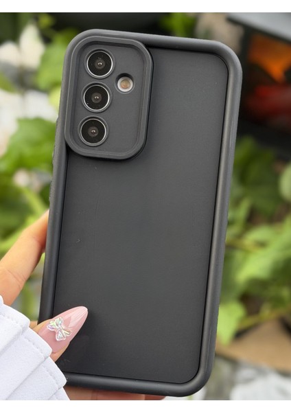 Galaxy A35 Uyumlu Mat Lansman Parmak Izi Bırakmaz Esnek Silikon Kılıf