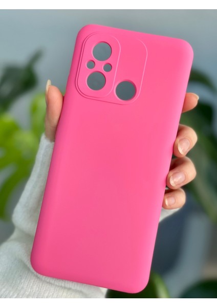 Redmi 12C Uyumlu Içi Kadife Lansman Esnek Silikon Kılıf