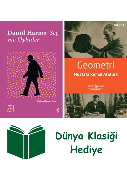 Everest Açıkhava 9 - Daniil Harms Seçme Öyküler + Geometri + Dünya Klasiği Hediye