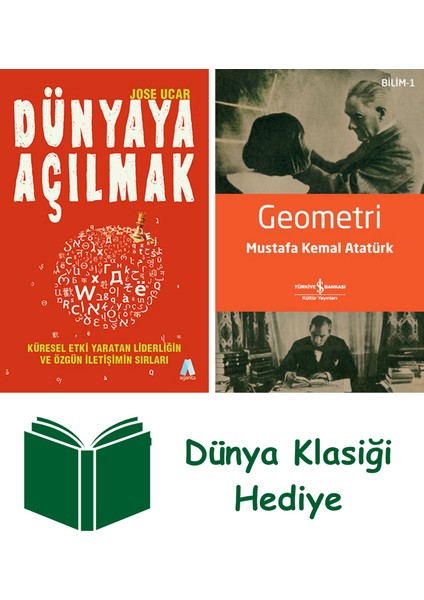 Dünyaya Açılmak + Geometri + Dünya Klasiği Hediye