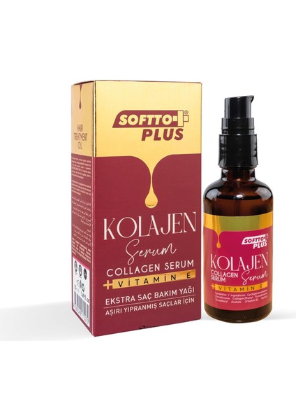 Softto Plus Kolajen Saç Bakım Serumu 50 ml fiyatları