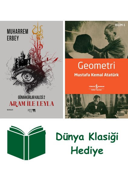 Günahkârlar Kalesi 2 - Aram ile Leyla + Geometri + Dünya Klasiği Hediye