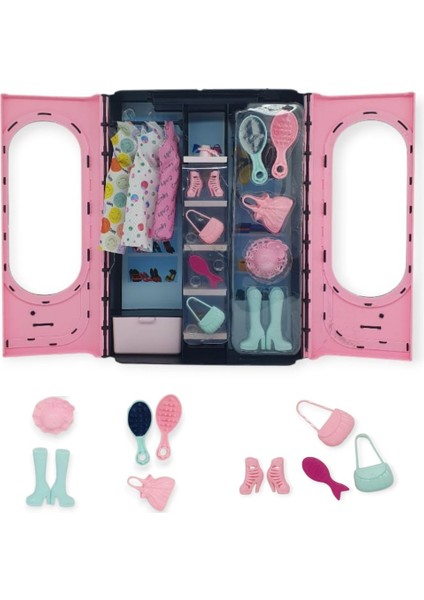 Anlily Stilim Sensin Elbise Dolabı - Açık Pembe (Lisinya)