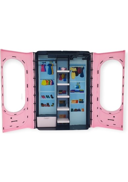 Anlily Stilim Sensin Elbise Dolabı - Açık Pembe (Lisinya) modelleri