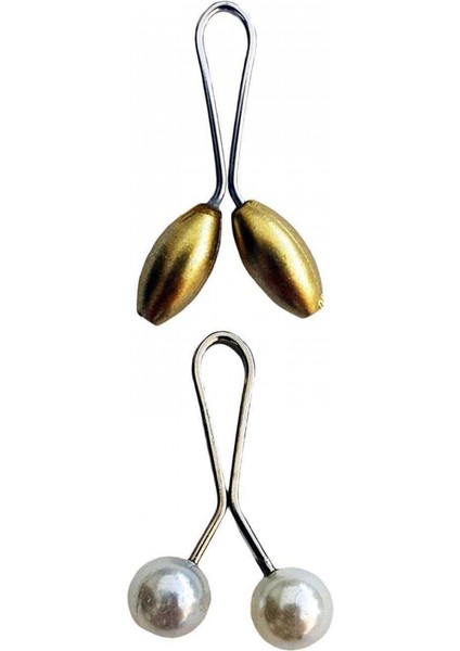 2 Adet Tesettür Eşarp ve Şal Klipsi Set 1