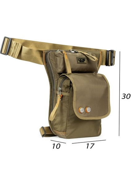 Her Adımda Kolaylık Dayanıklı ve Pratik Bacak Çantası Haki modelleri