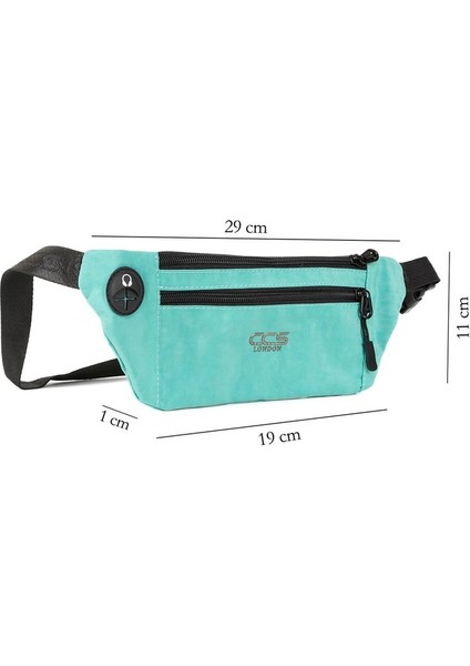 Her An Her Yerde Su Geçirmez Ince Tasarımlı Hem Bel Hem Göğüs Çantası Mavi fiyatları