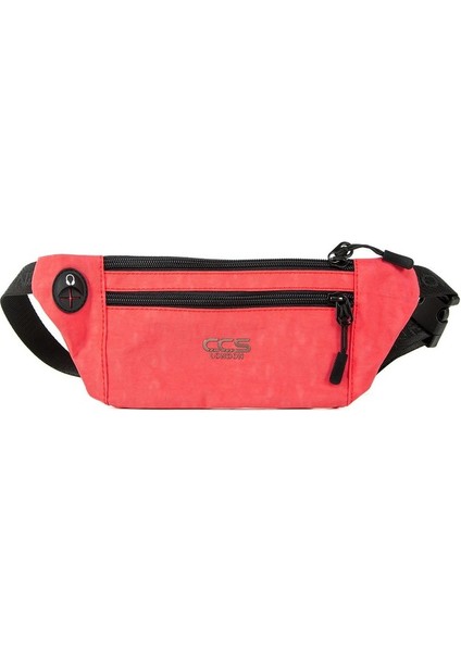 Her An Her Yerde Su Geçirmez Ince Tasarımlı Hem Bel Hem Göğüs Çantası Nar Çiçeği