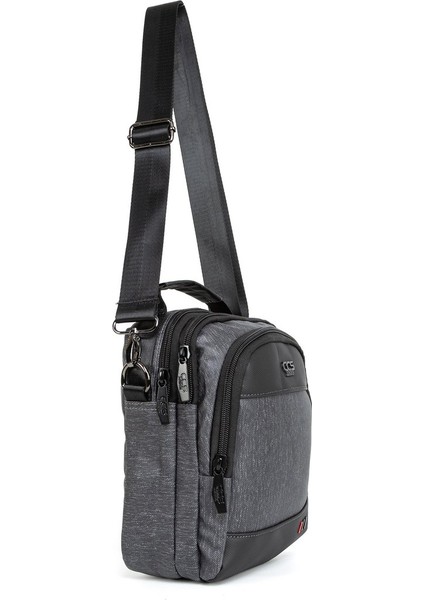 Şıklığı ve Fonksiyonelliği Bir Arada Özel Kumaşlı Su Geçirmez Hem El Hem Omuz Çantası Siyah