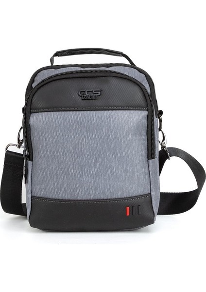 Şıklığı ve Fonksiyonelliği Bir Arada Özel Kumaşlı Su Geçirmez Hem El Hem Omuz Çantası Gri