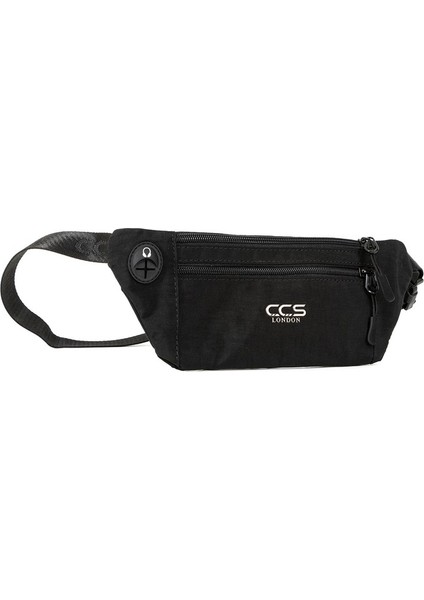 Her An Her Yerde Su Geçirmez İnce Tasarımlı Hem Bel Hem Göğüs Çantası Siyah modelleri