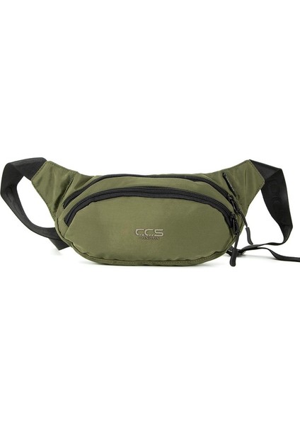 Her Zaman Hazır Su Geçirmez Hem Bel Hem Göğüs Çantasıyla Şıklığı Taşı Haki