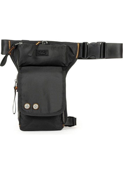 Her Adımda Kolaylık Dayanıklı ve Pratik Bacak Çantası Siyah