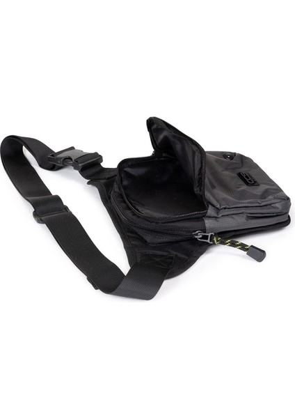 Organize Edilmiş Taşıma Çok Bölmeli ve Su Geçirmez Bacak Çantası Gri