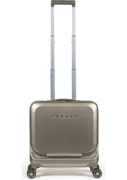 Tsa Sifreli 15,6 Inç Laptop ve Tablet Bölmeli USB Girişli Pilot Çantası Gold