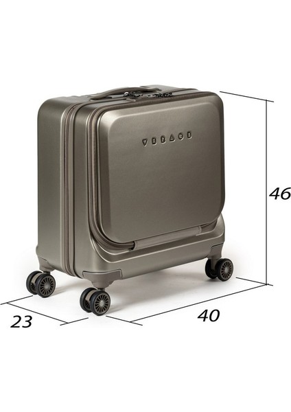 Tsa Sifreli 15,6 Inç Laptop ve Tablet Bölmeli USB Girişli Pilot Çantası Gold modelleri