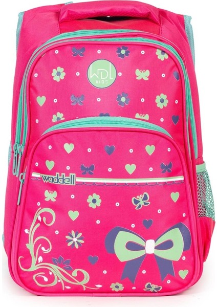 Karakterli Beslenmeli Ilkokul Sırt Çantası Fuşya modelleri