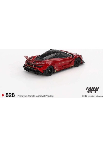 1/64 Mclaren 720S Lb Works Gem Red modelleri
