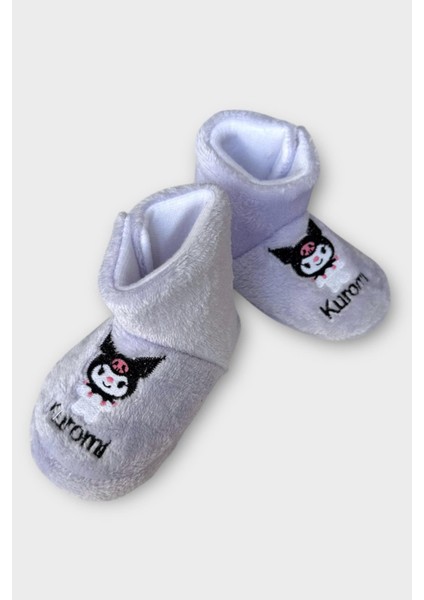 Çocuk Kuromi Nakış Detaylı Panduf Lila fırsatları