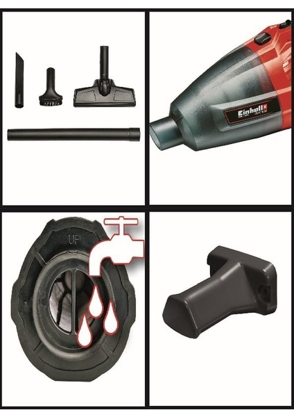 Te-Vc 18 Li Akülü El Süpürgesi + 2.5 Ah Starter Kit modelleri