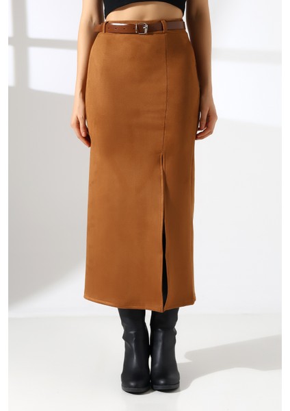 Süet Etek Uzun Boy Yırtmaçlı fiyatları