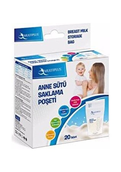 Anne Sütü Saklama Poşeti - 20'li 4 Kutu fiyatları
