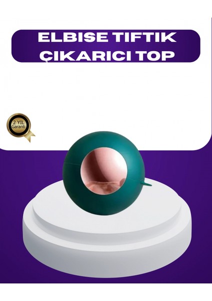 Elbise Tiftik Çıkarıcı Top – Yeniden Kullanılabilir ve Yıkanabilir