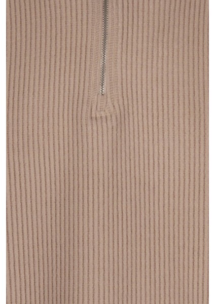 Bej Erkek Sweatshirt 53710 modelleri