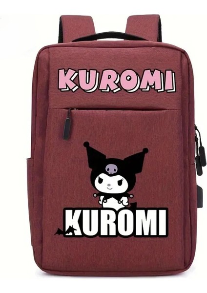Çocuk Sırt Çantası Kuromi Figürlü 0011