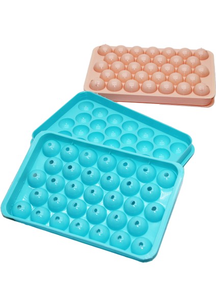 33LÜ Mini Top Buzluk Renkli Plastik (5361)