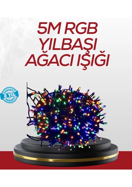 Dekoratif LED Peri Işıkları 8 Modlu Iç Mekan Lambası