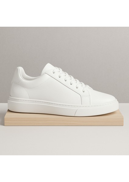 Erkek Hakiki Deri Sneaker