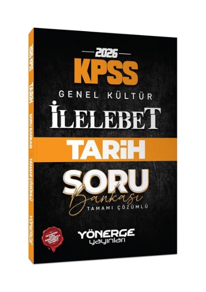 2026 Kpss Tarih Ilelebet Soru Bankası Çözümlü