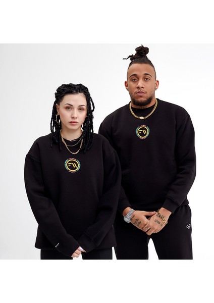 Free Will Siyah Regular Fit Bisiklet Yaka Sweatshirt fiyatları