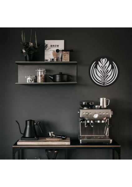 Latte Art Duvar Süsü – Minimal Kahve Deseni | 20X20 cm | Hafif & Şık fırsatları