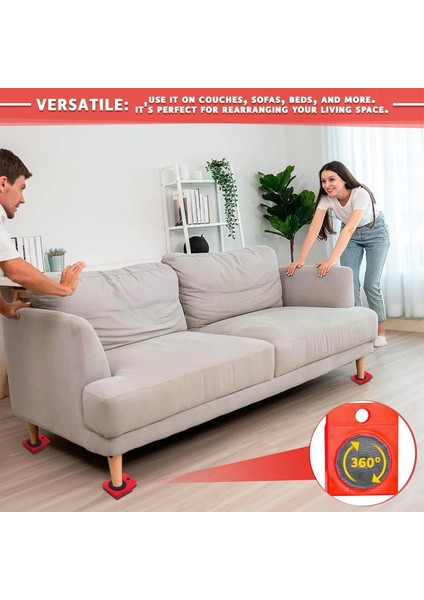 Mobilya Kaldıraç Taşıyıcı Eşya Koltuk Dolap Kaydırma Ev Ofis (4915)