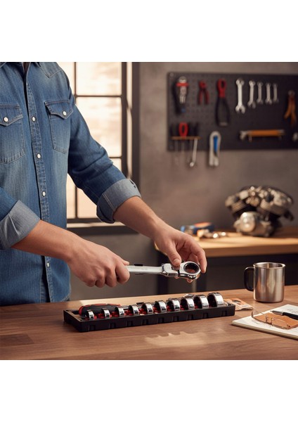 Profesyonel 13 Parça Değişebilir Kafalı Kombine Anahtar Takımı Çok Amaçlı Dayanıklı El Aleti Seti fiyatları