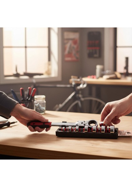 Profesyonel 13 Parça Değişebilir Kafalı Kombine Anahtar Takımı Çok Amaçlı Dayanıklı El Aleti Seti modelleri