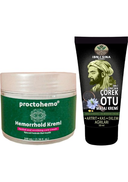 100 ml Kremi + Ibn-I Sina Çörek Otu Kremi 50 ml