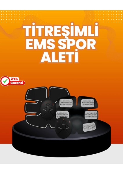 2025 A Kalite Ems Titreşimli Fitness Aleti Hızlı Kas Yapma Teknolojisi