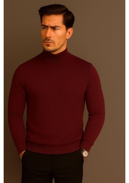 Erkek Yarım Balıkçı Yaka Triko Kazak fiyatları