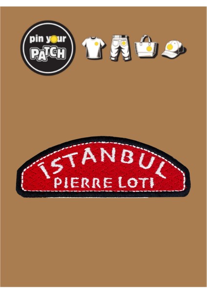 Ütü ile Yapışan Yama 7072 Istanbul