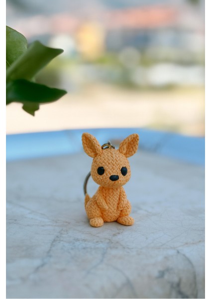 Örgü Desenli Kahverengi At Anahtarlık – Sert ve Ağır Figür | Dekoratif Hayvan Aksesuarı modelleri