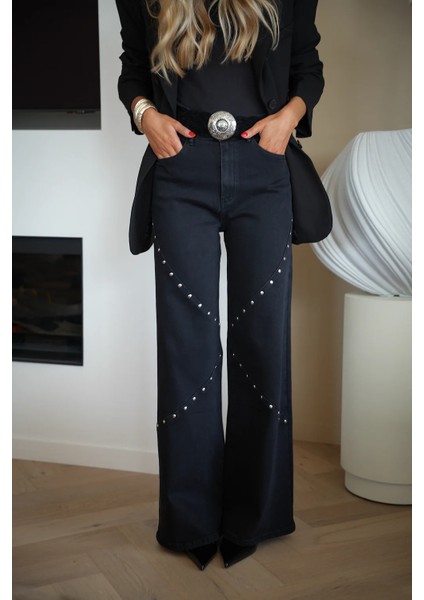 Zımba Detaylı Süet Pantolon modelleri