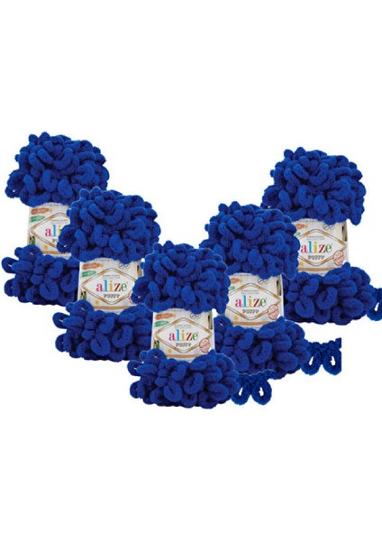 Puffy (5'li Paket) El Örgü Ipliği 100 gr