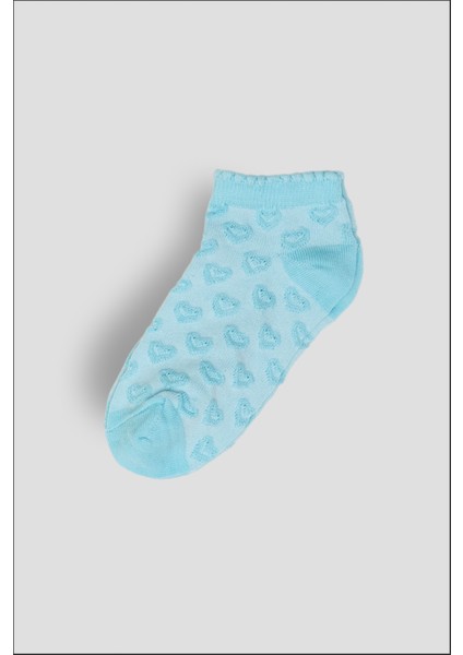 4 Çift Yazlık Pamuklu Kız Çocuk Patik Çorabı modelleri