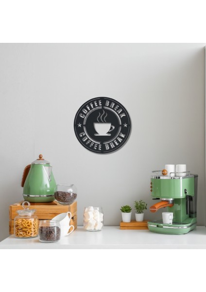 Coffee Bar Yazılı Mini Duvar/masa Süsü | 7X20 cm | Siyahbeyaz Dekor fiyatları